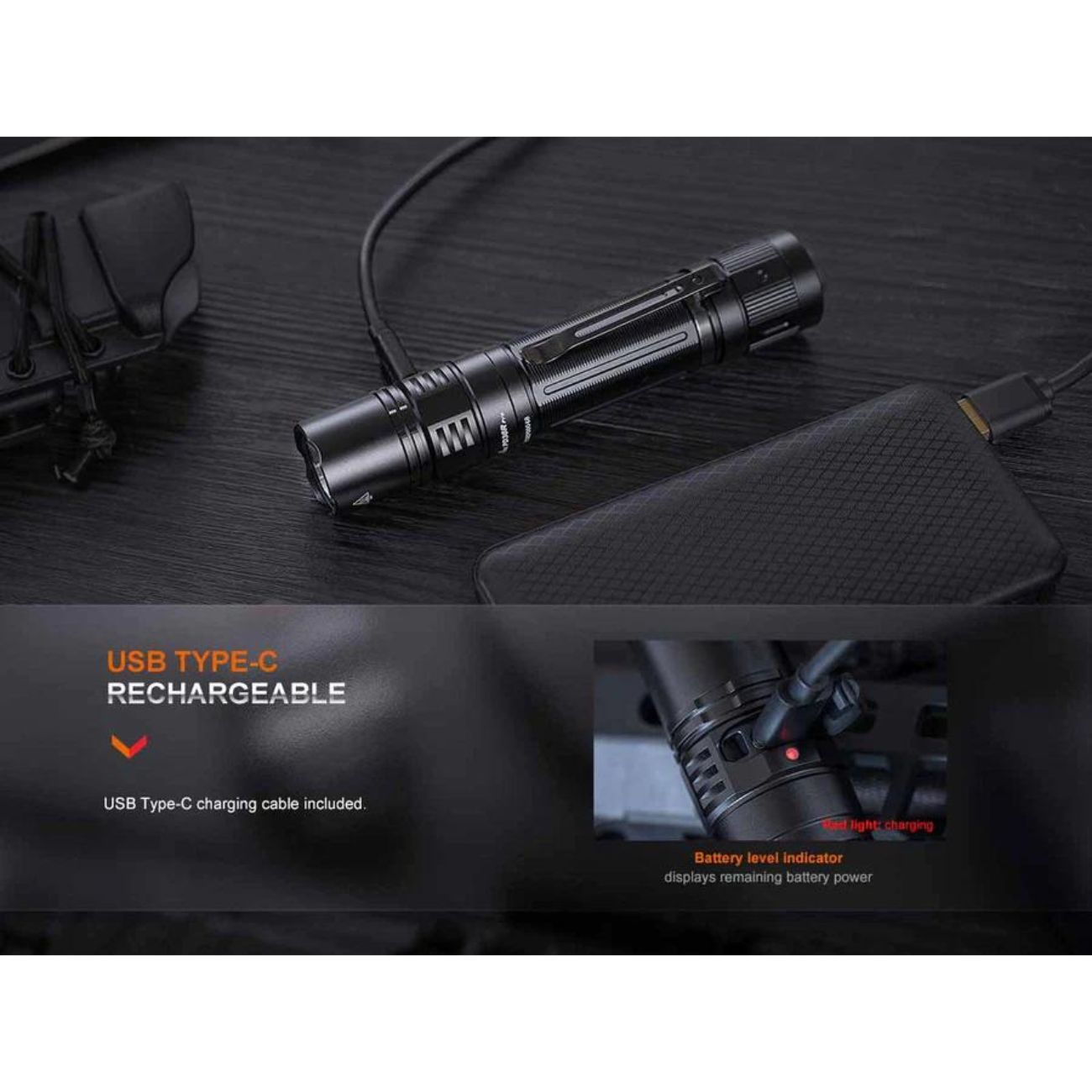 Fenix PD36R Pro Red Camo Luminus SFT-70 2800 Lumen Flashlight