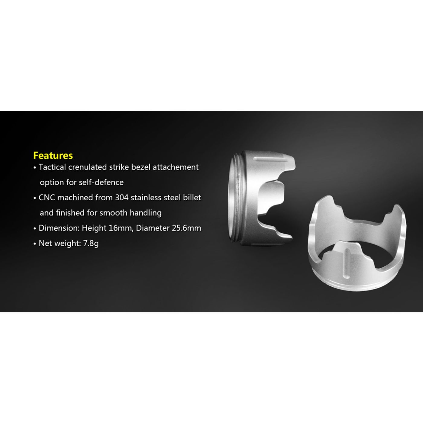 Klarus BZ-1 Head Flashlight Attachment