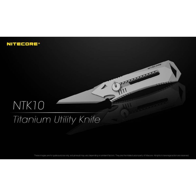 Nitecore NTK10 Titanium Utility Knife