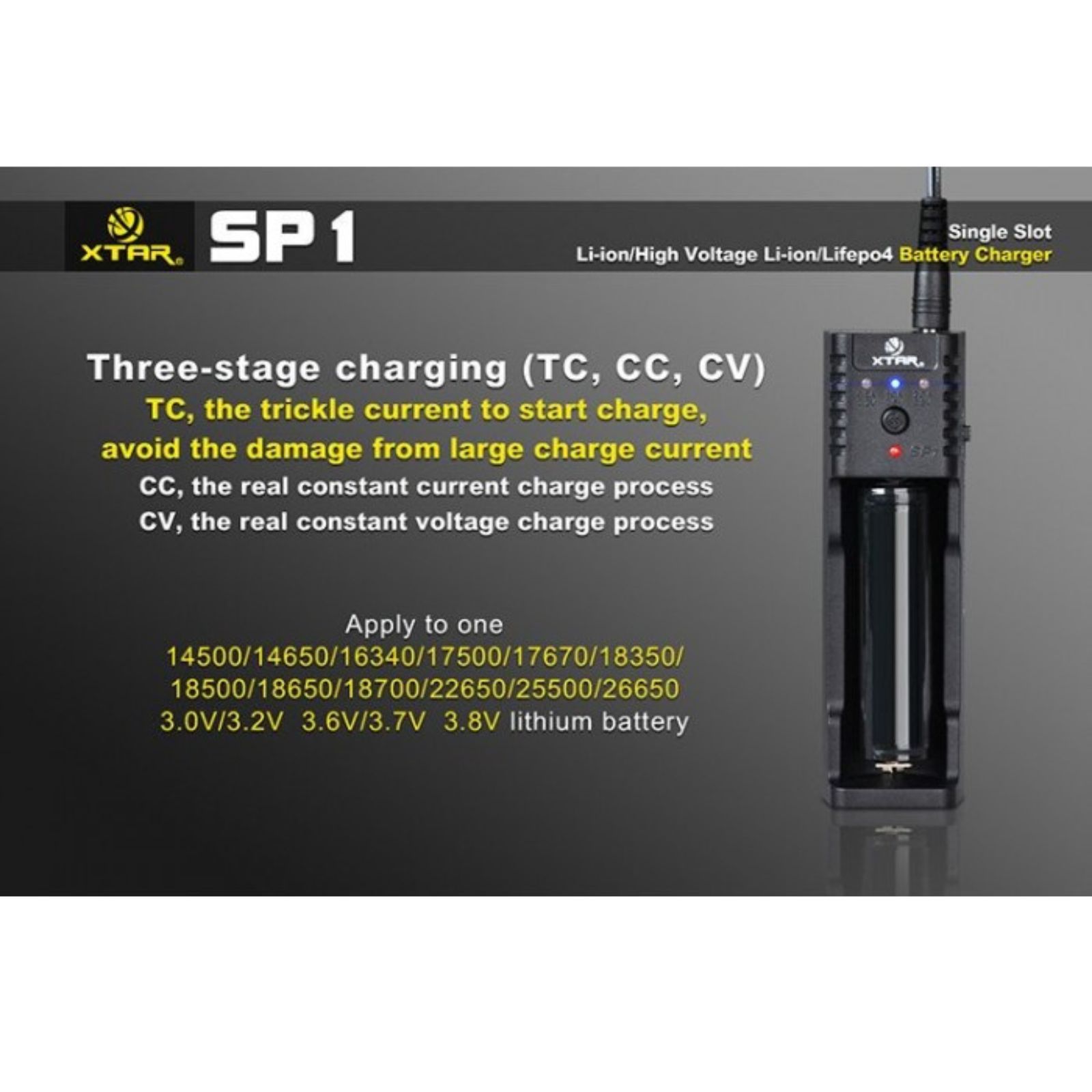 XTAR SP1 Battery Charger