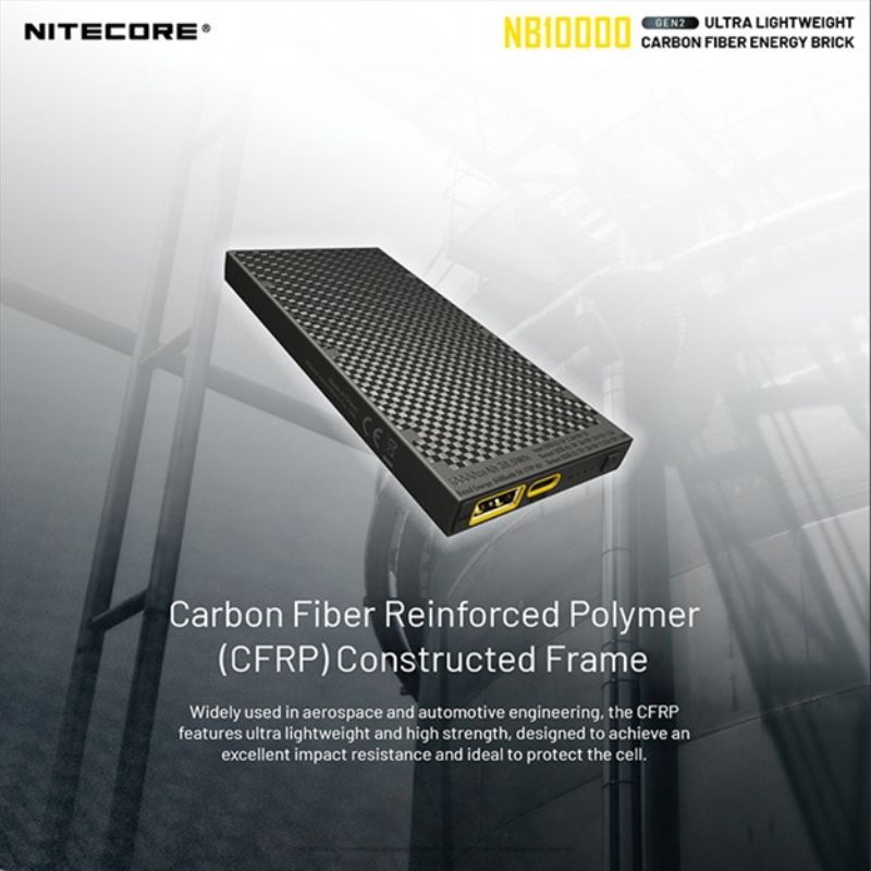 Nitecore NB10000 Gen II Silver USB/USB-C Dual Port Powerbank