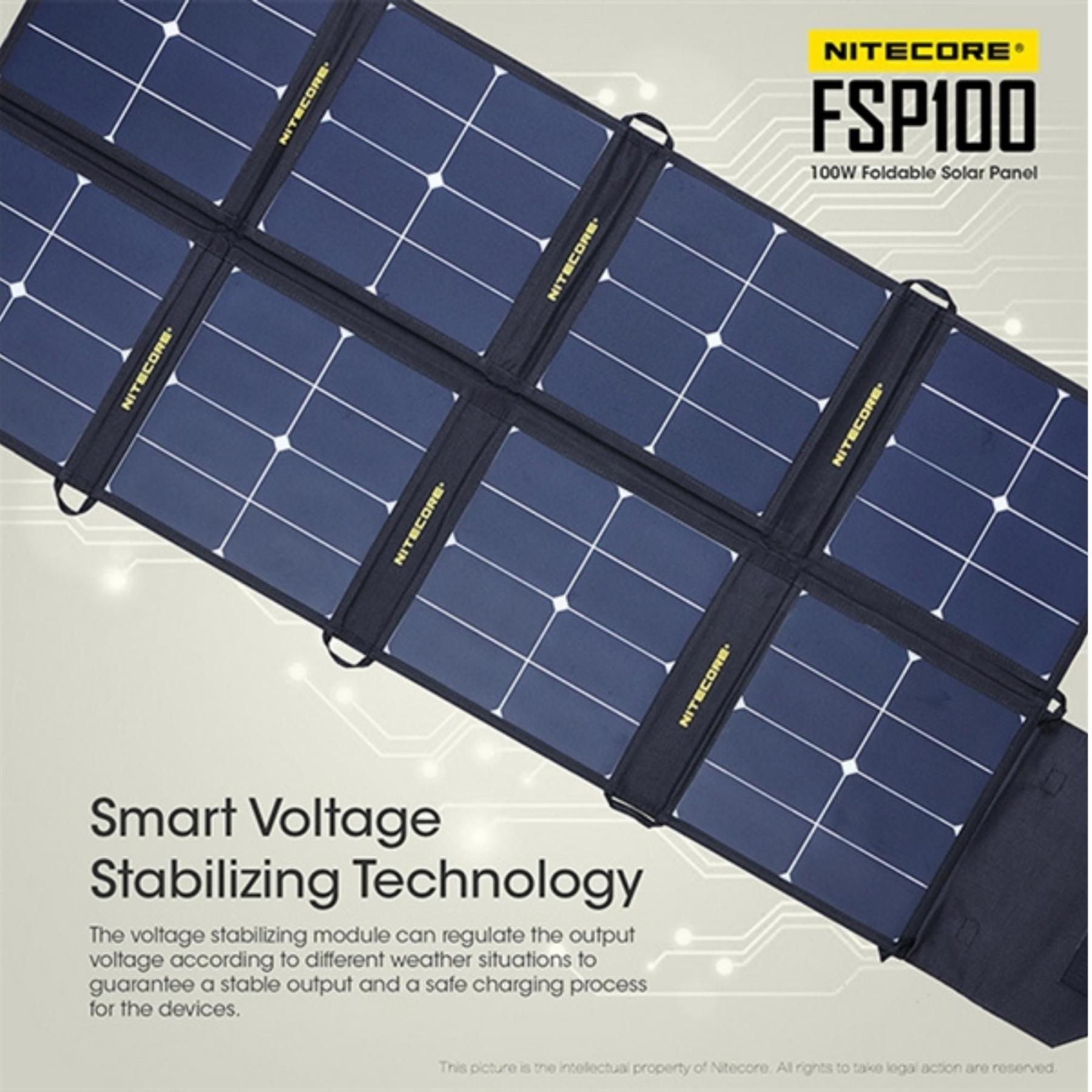 Nitecore FSP100 100 Foldable Solar Panel