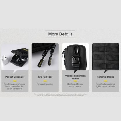 Nitecore NPP30 Pocket Pouch (Black)