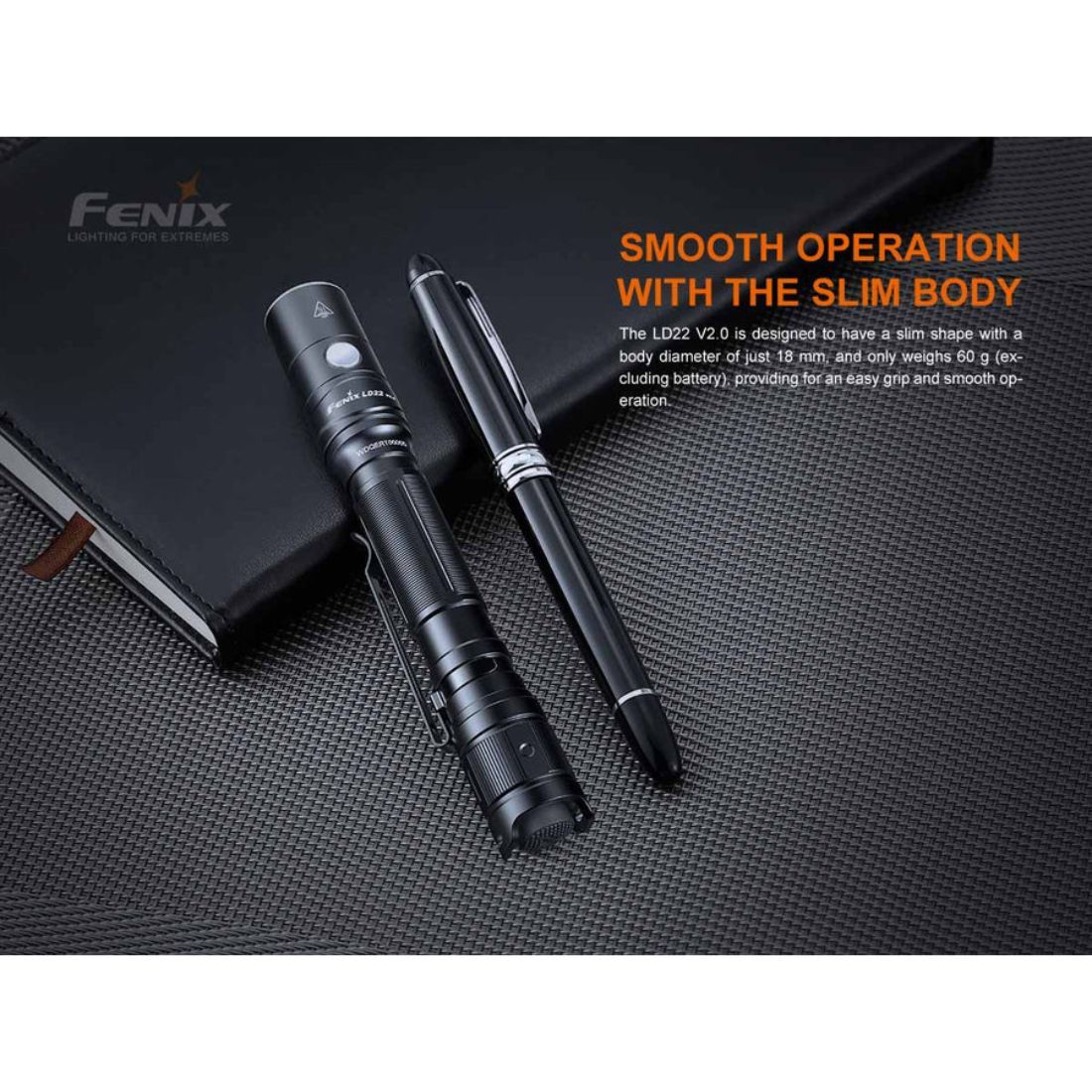 Fenix LD22 V2.0 Luminus SST20 800 Lumen Flashlight