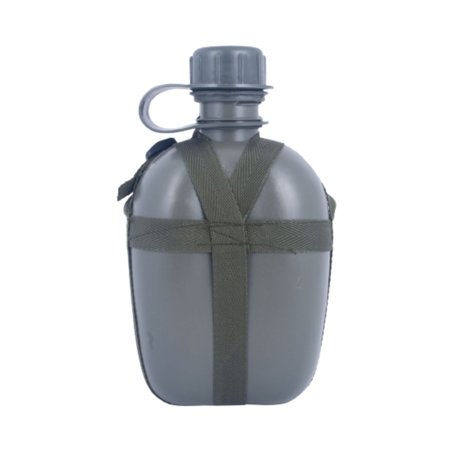 Deer Creek Army Water Bottle with String