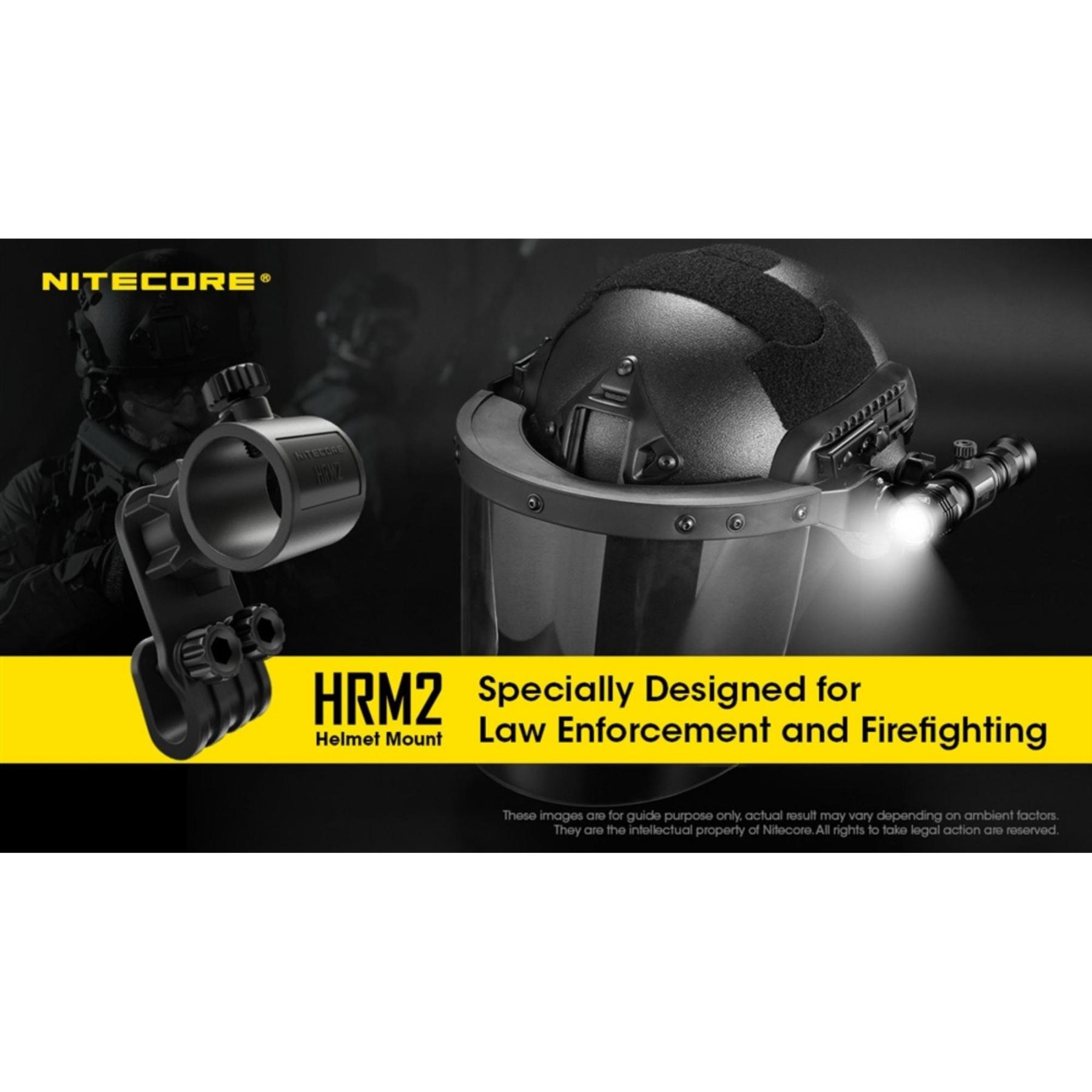 Nitecore HRM2 Helmet Clamp Mount