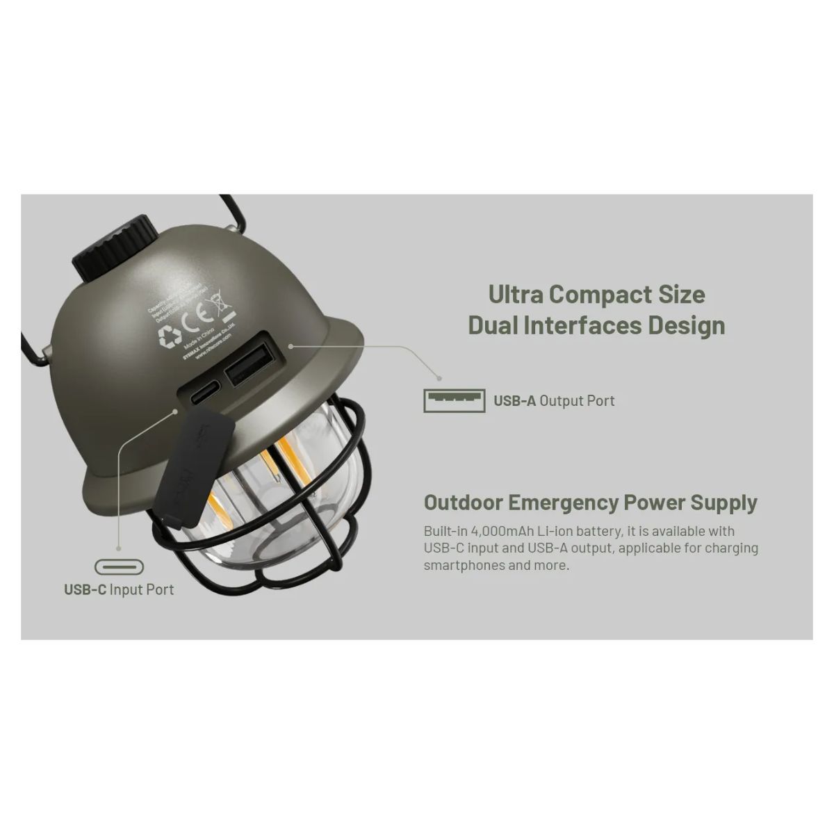 Nitecore LR40 Lantern 100 Lumen