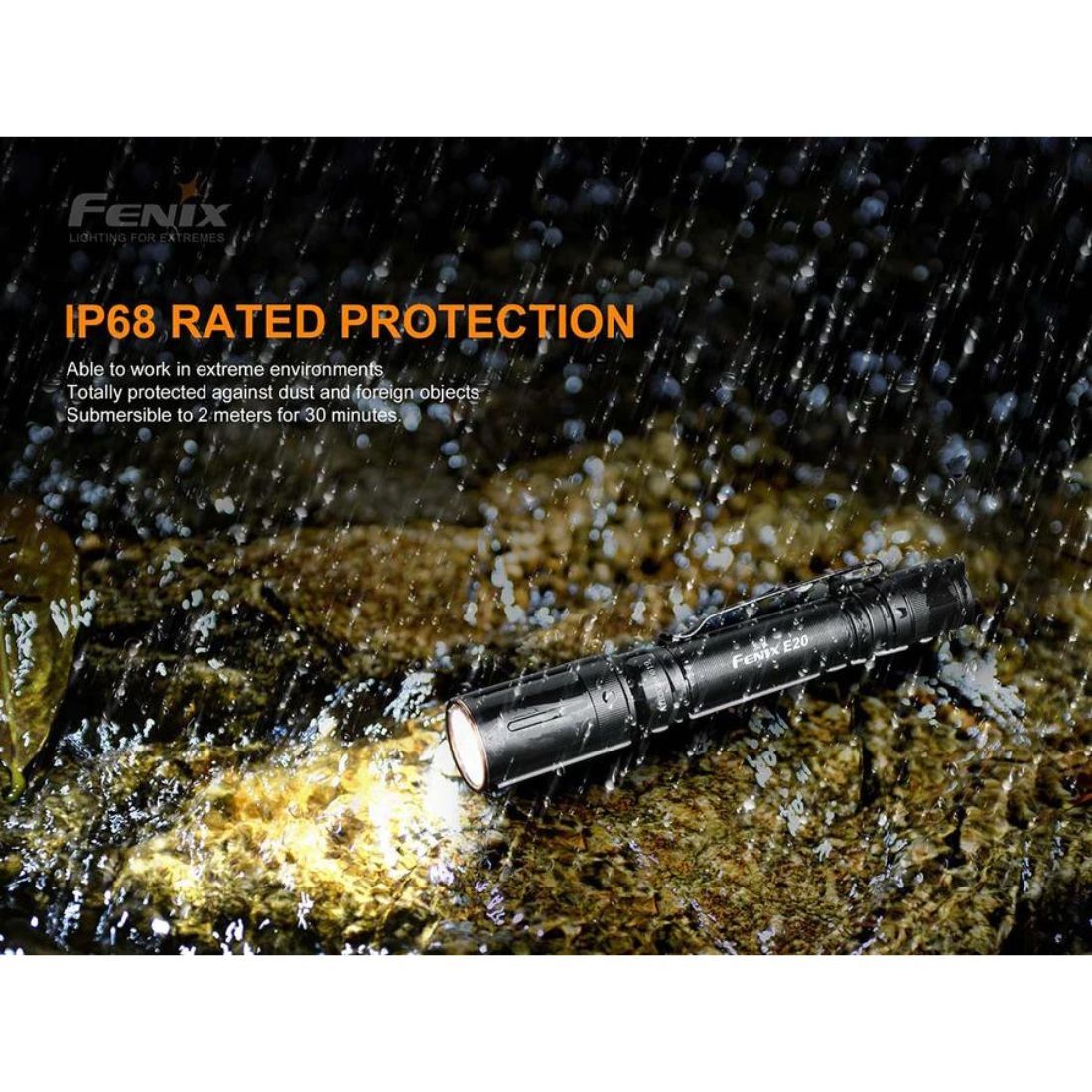 Fenix E20 V2.0 SST20 350 Lumen Flashlight