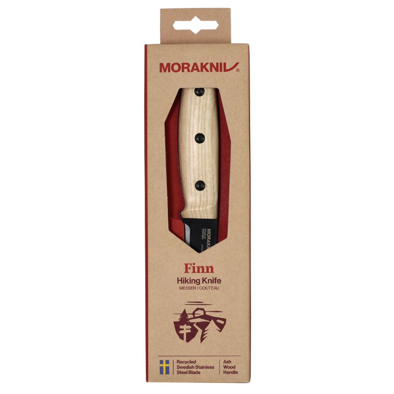 Morakniv Ash Wood Finn Black Blade S