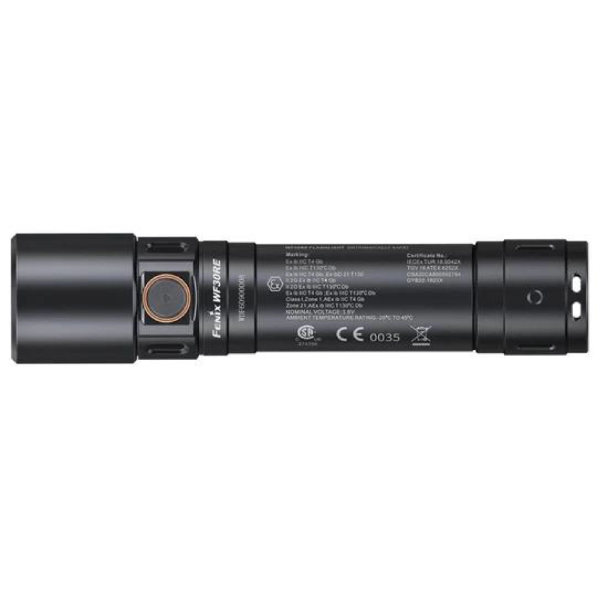 Fenix WF30RE 280 Lumen Intrinsically Safe Flashlight