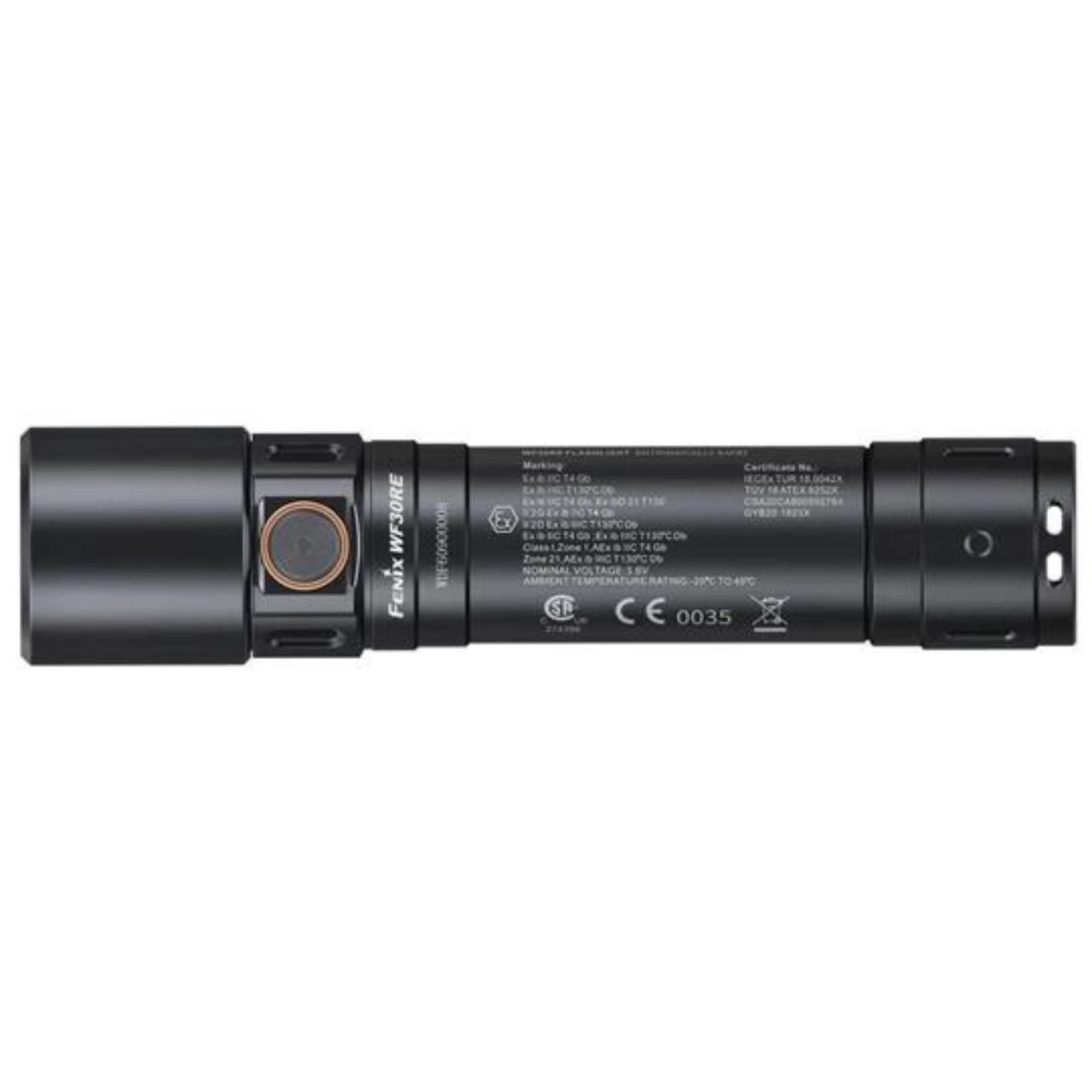 Fenix WF30RE 280 Lumen Intrinsically Safe Flashlight