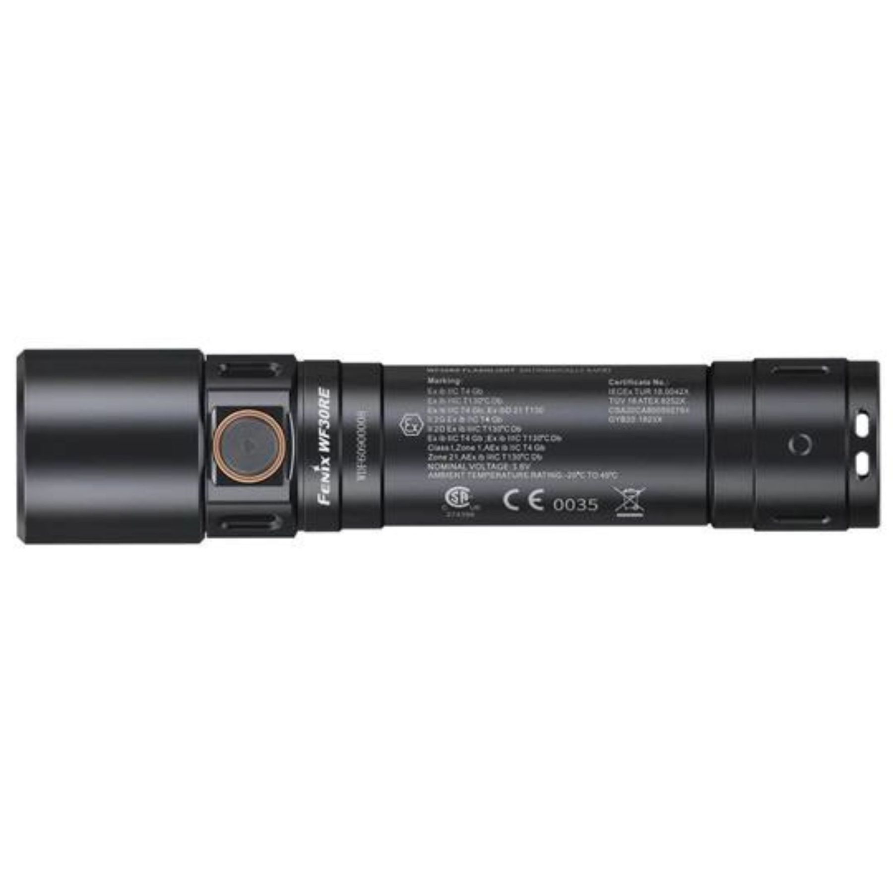 Fenix WF30RE 280 Lumen Intrinsically Safe Flashlight