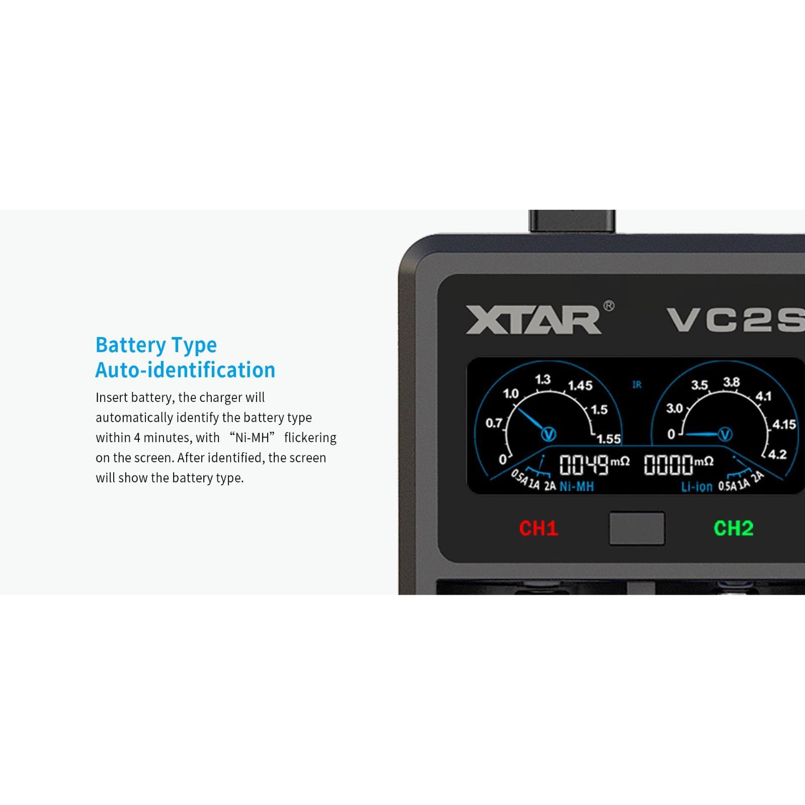 XTAR VC2S Charger