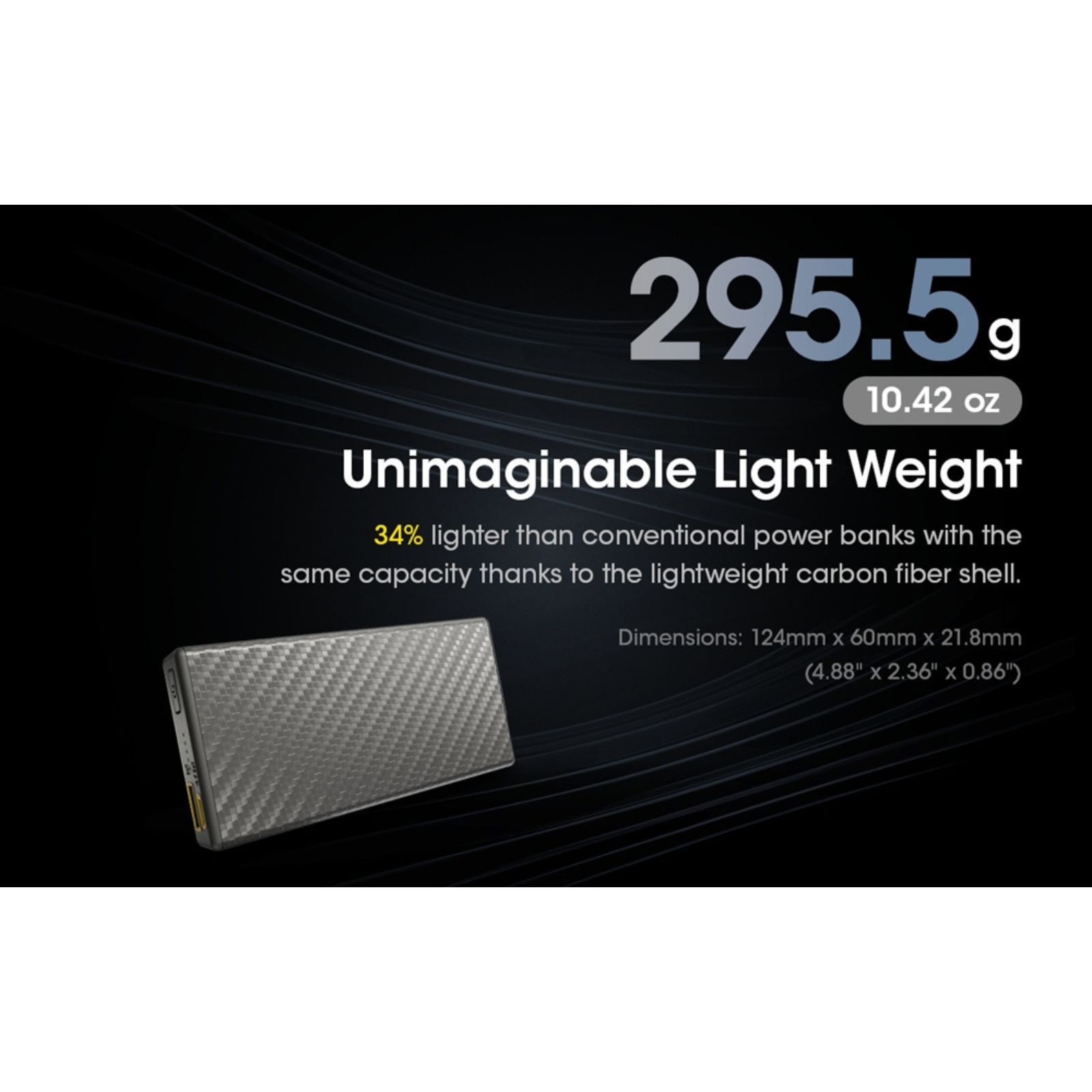 Nitecore Carbo 2000 20000mAh Power Bank