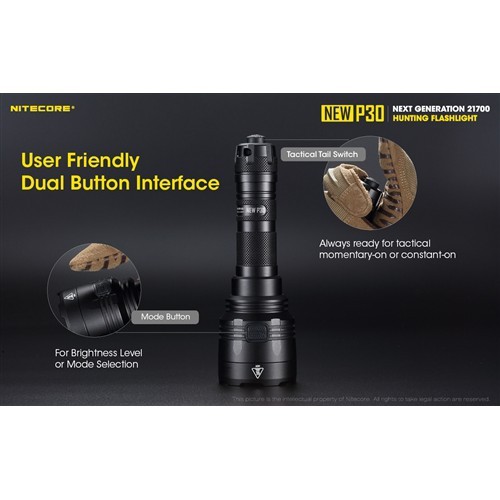 Nitecore New P30 1000 Lumen Flashlight
