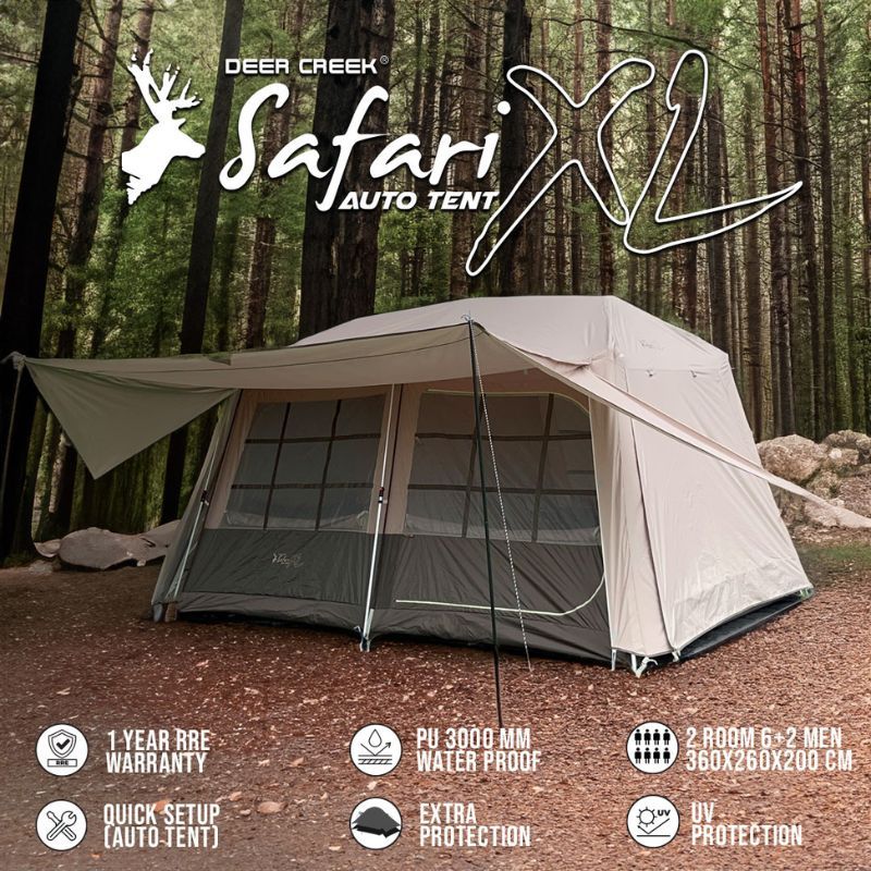 Deer Creek Auto Cabin XL Tent