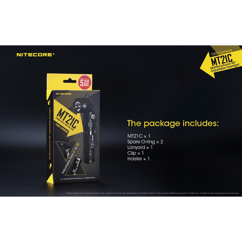 Nitecore MT21C 1000 Lumen Flashlight