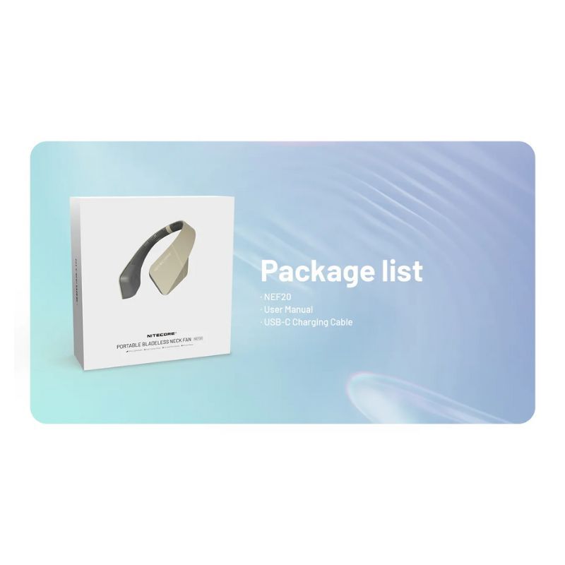 Nitecore NEF20 Neck Fan