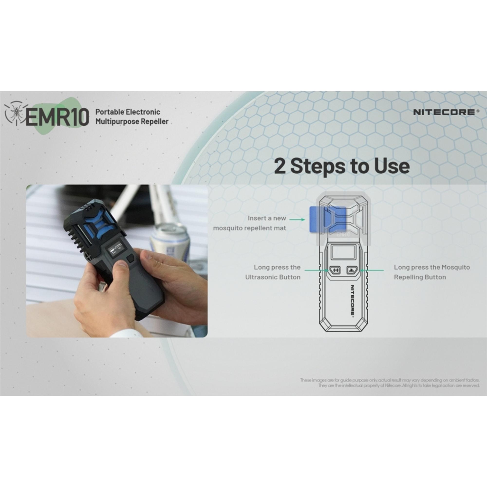 Nitecore EMR10 Rechargeable Mosquito Repeller Power Bank