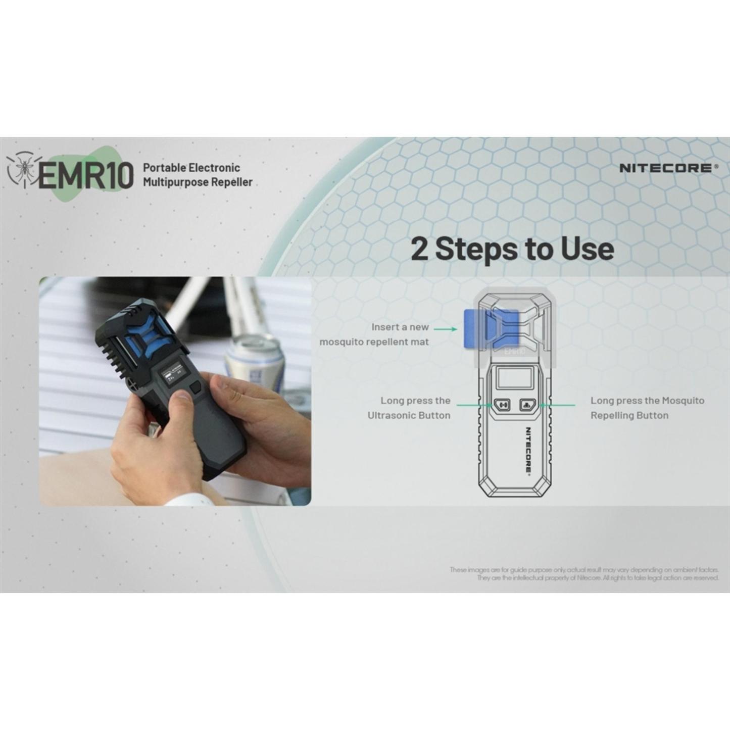 Nitecore EMR10 Rechargeable Mosquito Repeller Power Bank