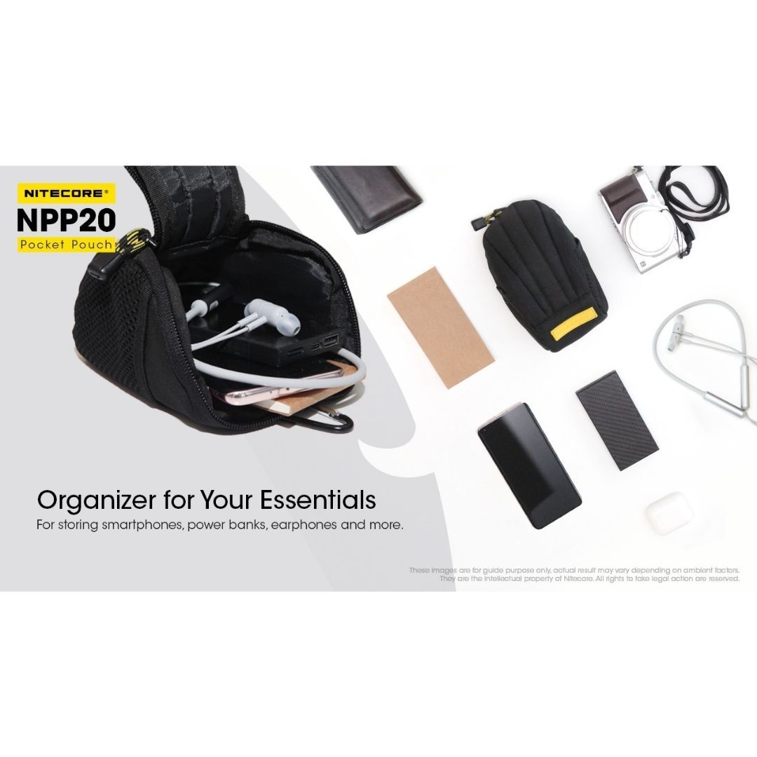 Nitecore NPP20 Pocket Pouch (Black)