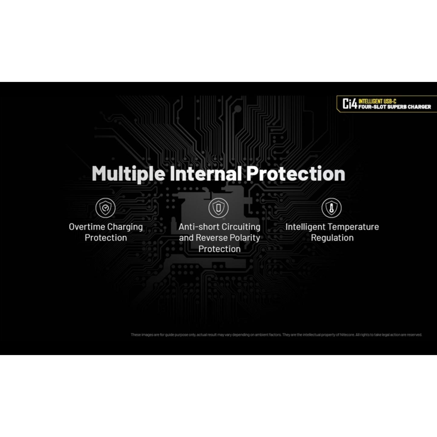 Nitecore Ci4 Four Slot Universal Battery Charger