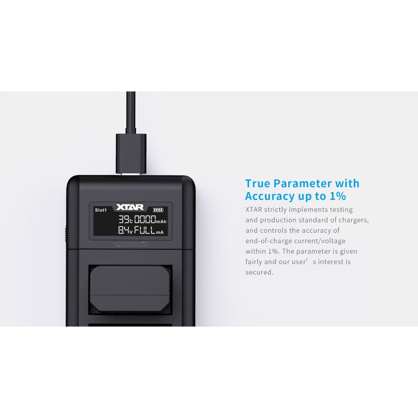 XTAR VN2 Camera Battery Charger