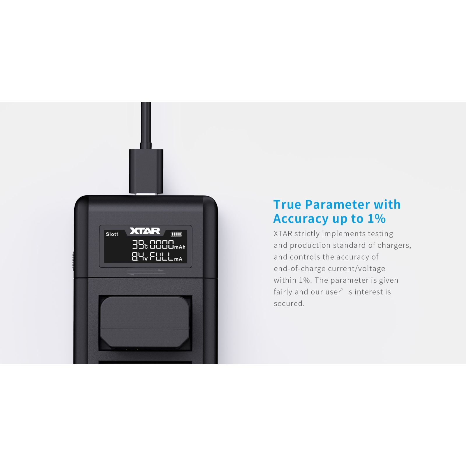 XTAR VN2 Camera Battery Charger