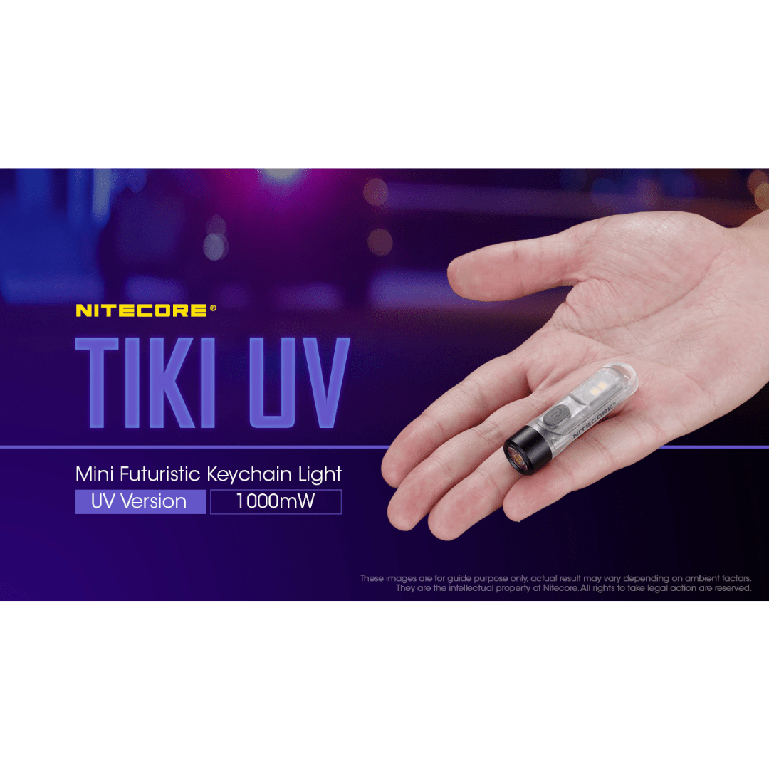 Nitecore TIKI UV 70 Lumen Keychain Flashlight