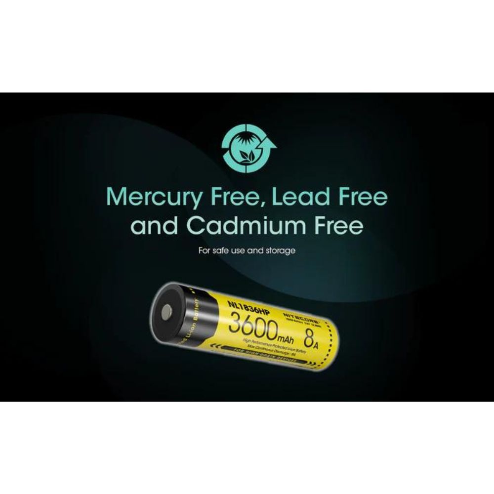 Nitecore NL1836Hp 18650 Battery