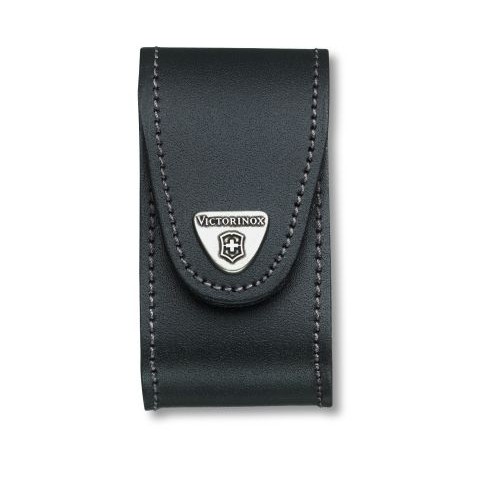 Victorinox Leather Pouch Black 5-8 Layers - 4.0521.3
