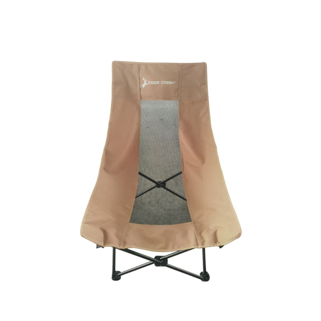 Deer Creek High Folding Moon Chair with Arm Rest