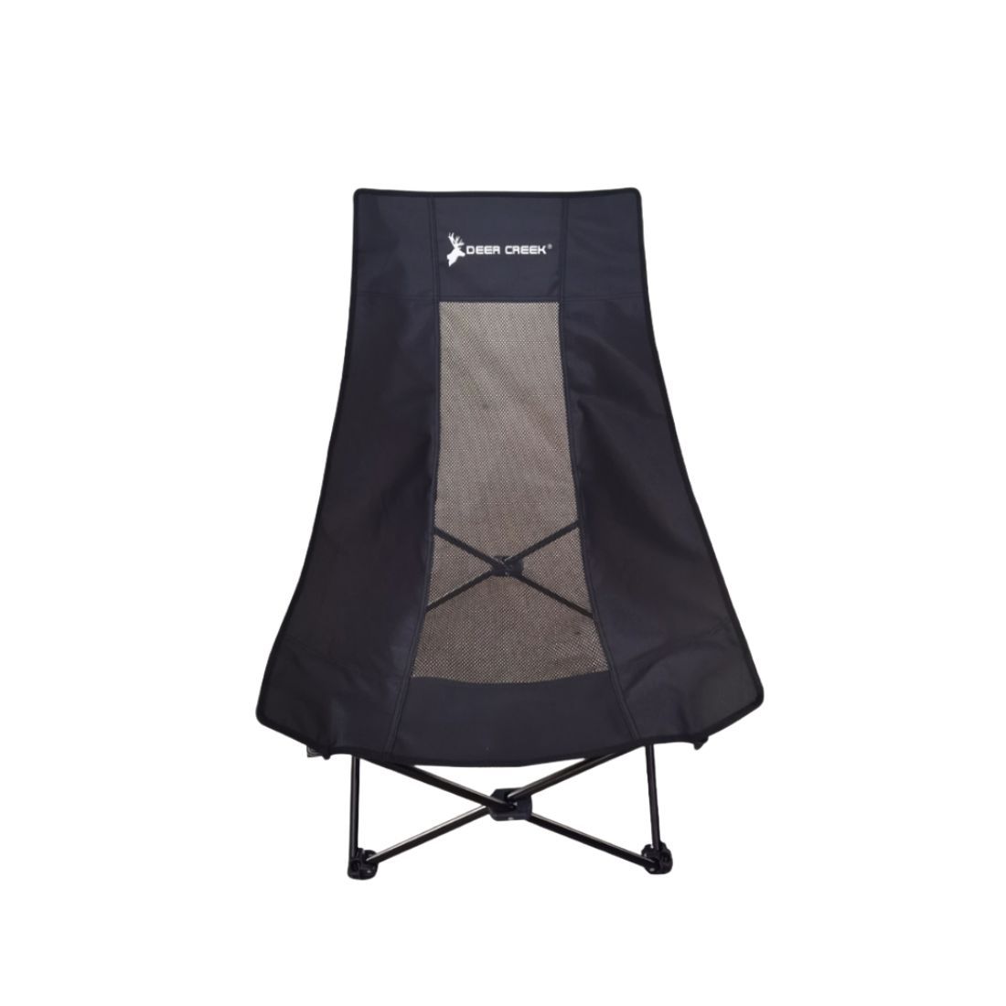 Deer Creek High Folding Moon Chair with Arm Rest