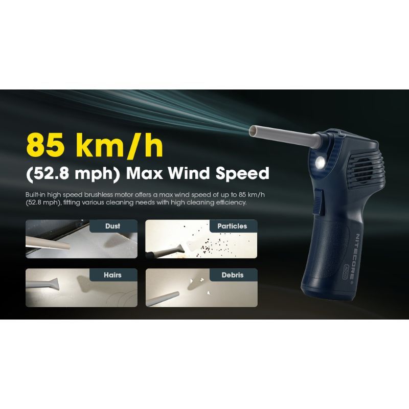 Nitecore AD10 Electric Air Duster