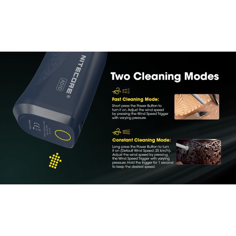 Nitecore AD10 Electric Air Duster