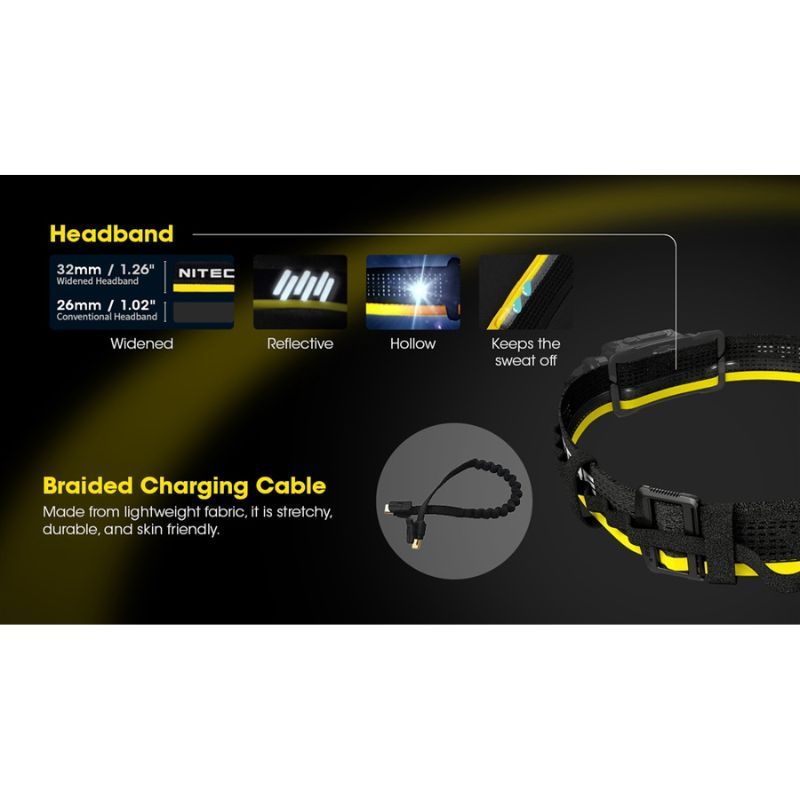 Nitecore Carbon Battery 6K Extended Headlamp