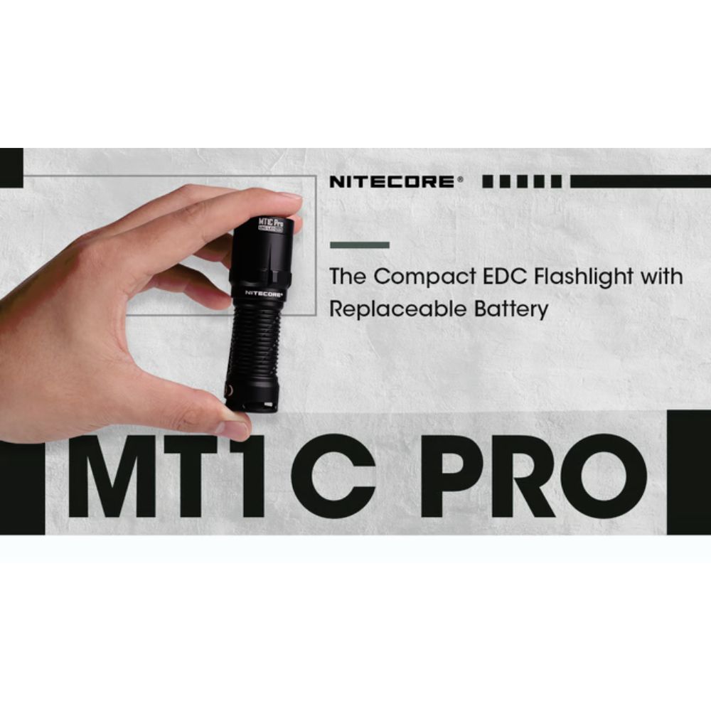 Nitecore MT1C Pro Compact 1000 Lumen Flashlight