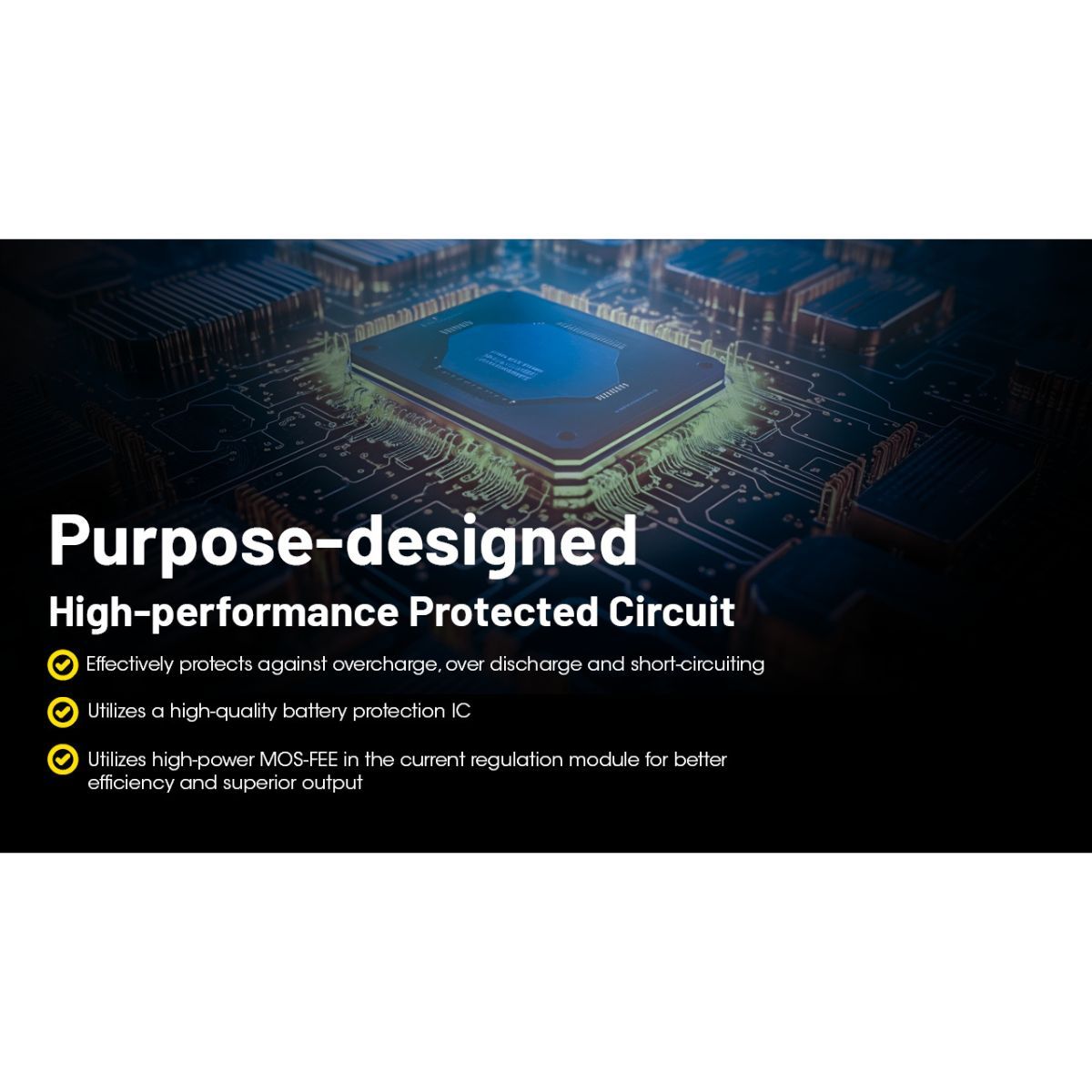 Nitecore NL169R 16340 950mAh Rechargable Battery