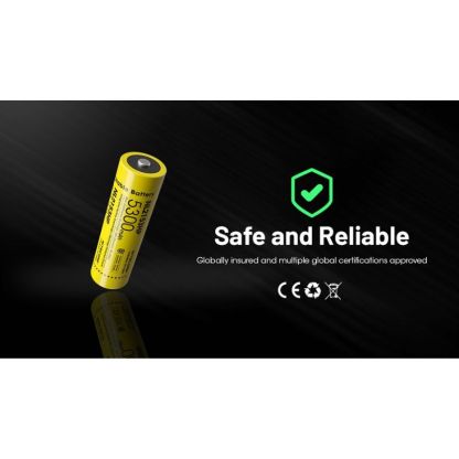 Nitecore NL2153Hp Rechargable 5300mAh 21700 Battery