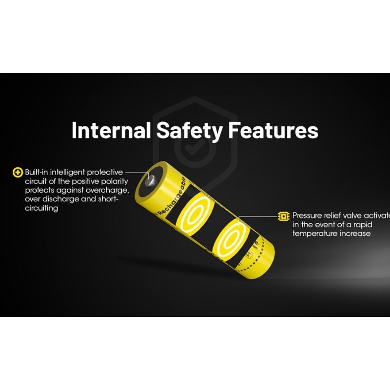 Nitecore NL2153Hp Rechargable 5300mAh 21700 Battery