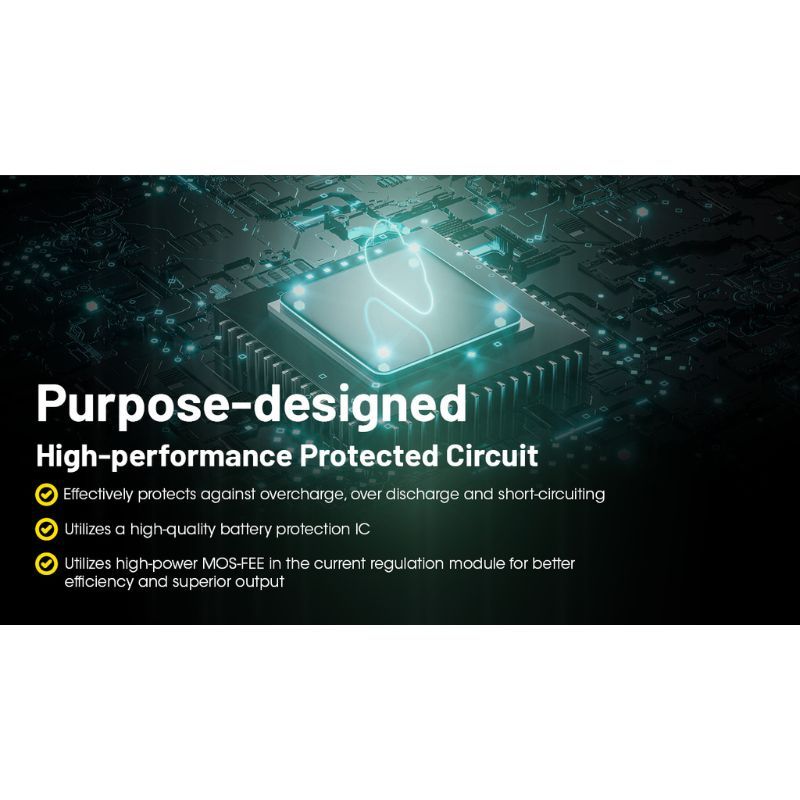 Nitecore NL2153Hpi Rechargable 5300mAh 21700 Battery