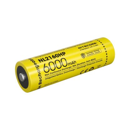 Nitecore NL2160Hp Rechargable 6000mAh 21700 Battery