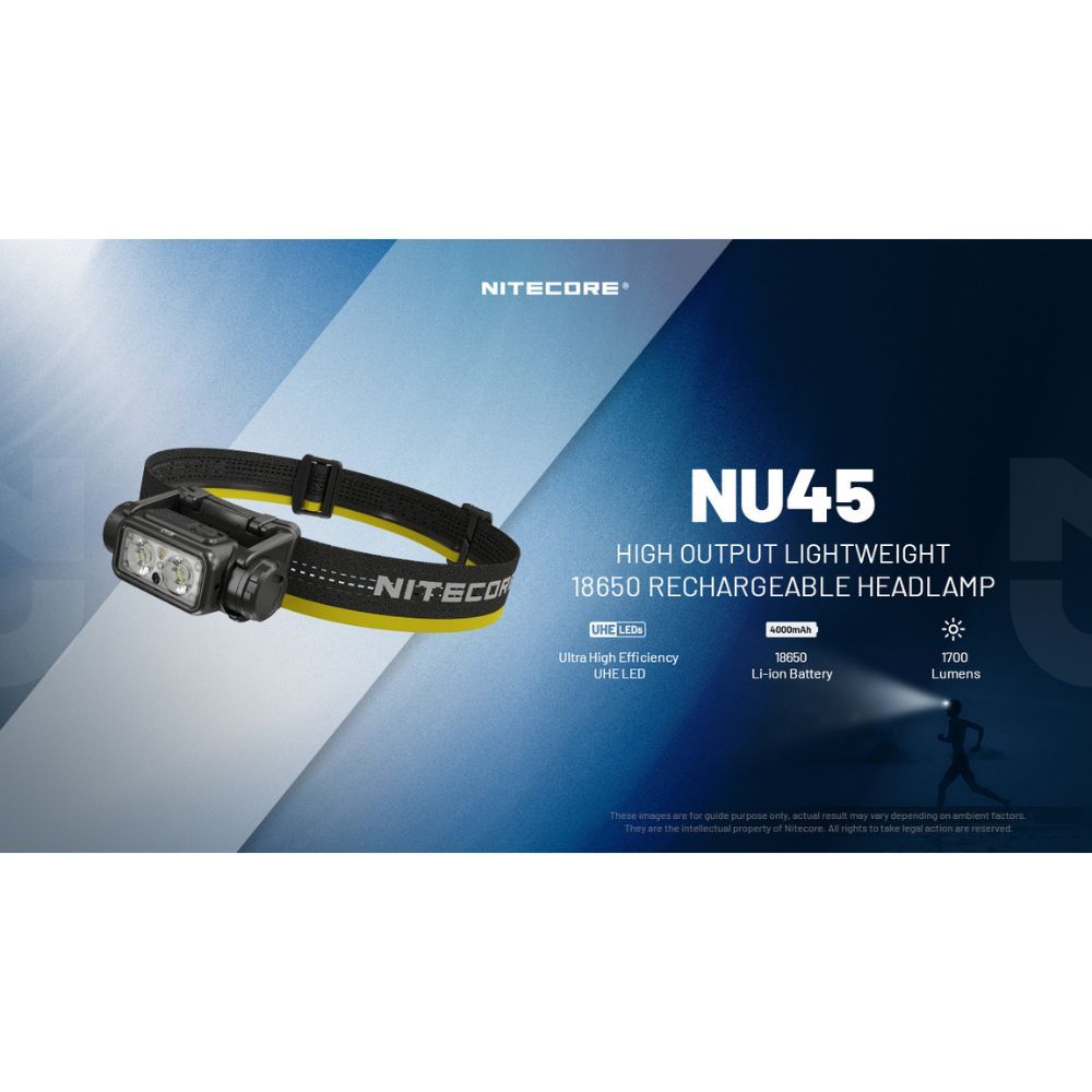 Nitecore NU45 1700 Lumen Headlamp