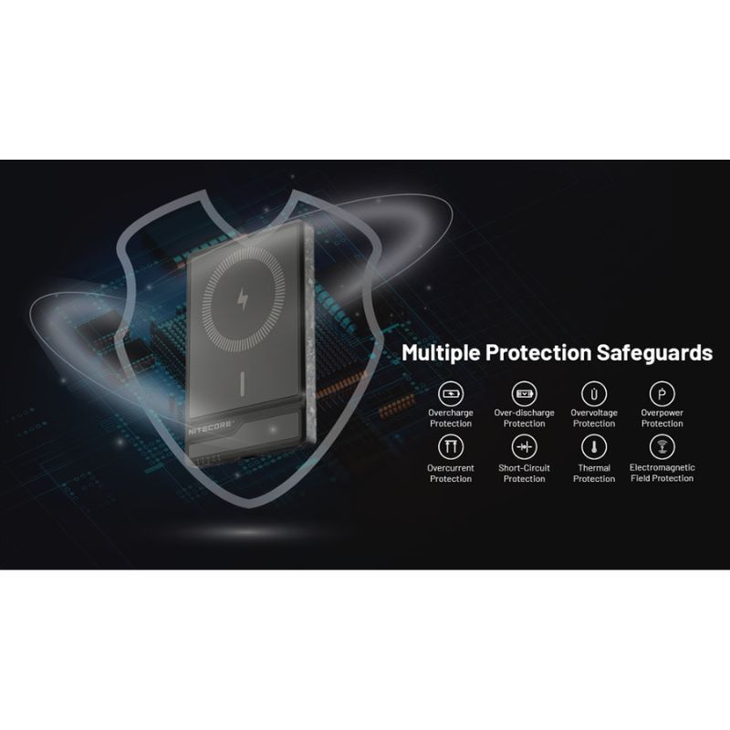 Nitecore NW5000 Magnetic Wireless 5000mAh Power Station