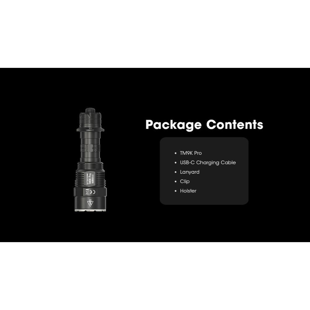 Nitecore TM9K Pro 9,900 Lumen Flashlight