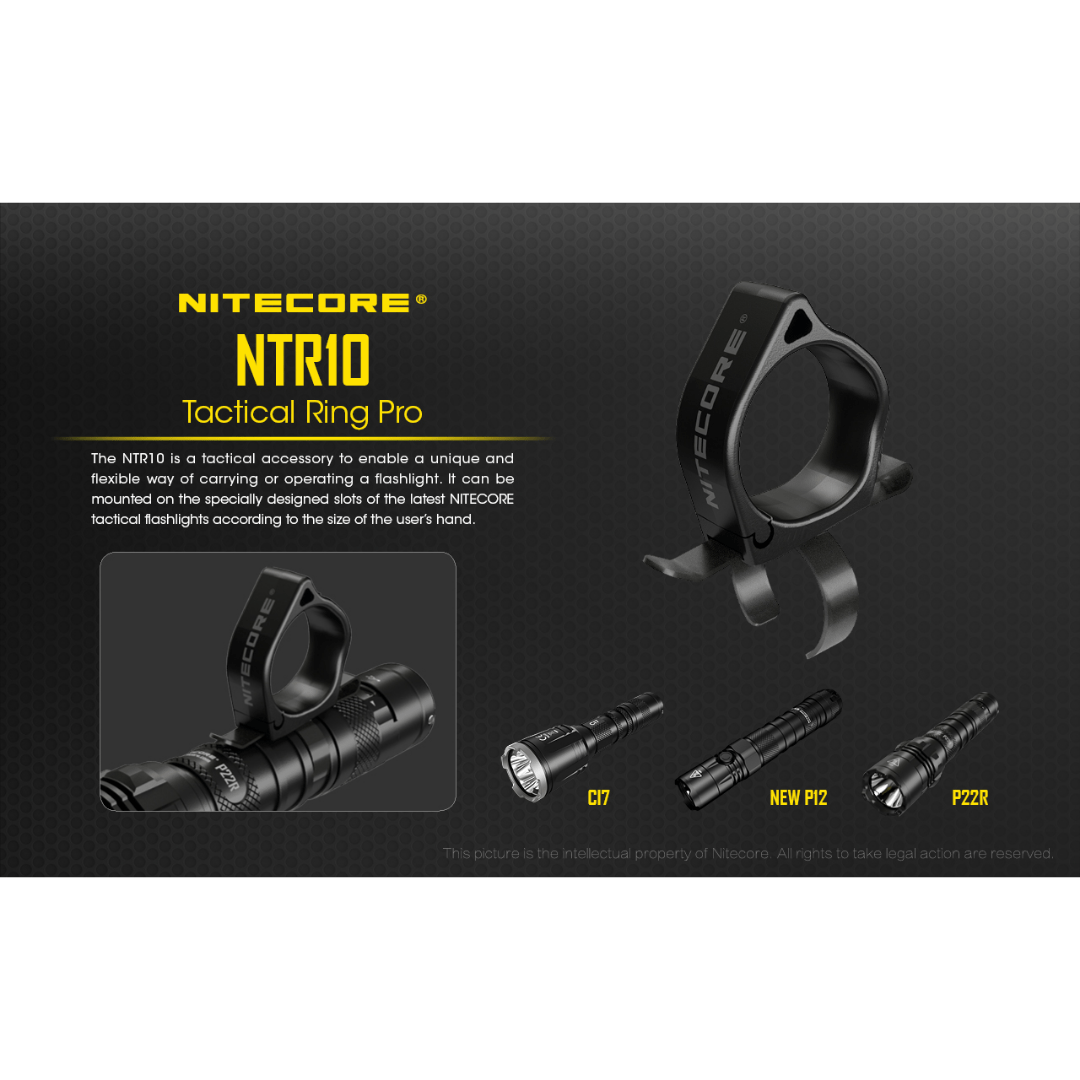 Nitecore NTR10 Tactical Ring Pro
