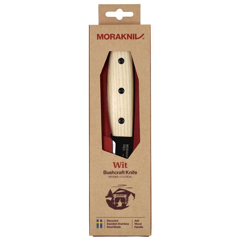 Morakniv Ash Wood With Black Blade S