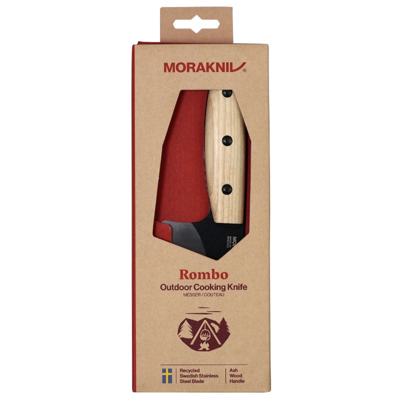 Morakniv Ash Wood Rambo Black Blade S