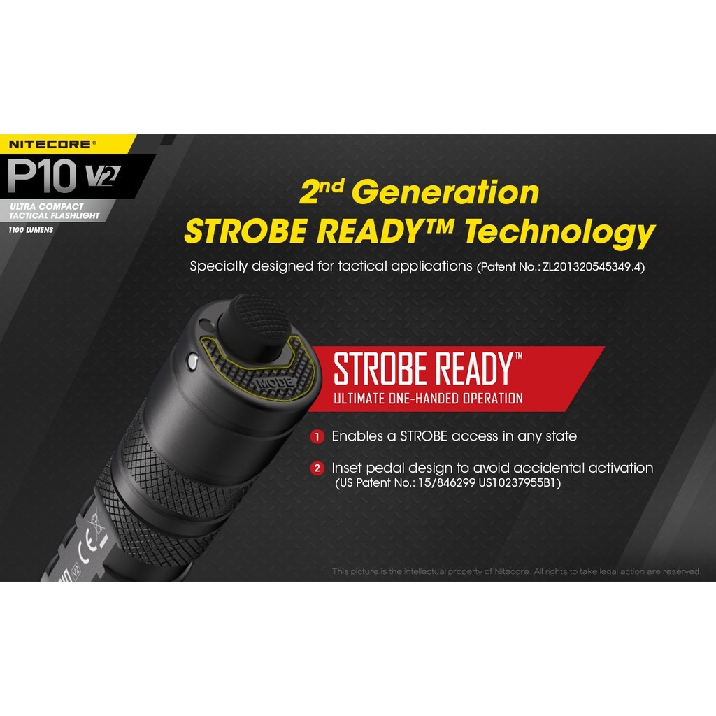 Nitecore P10 V2 Flashlight