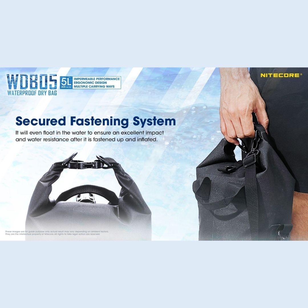 Nitecore WDB05 Waterproof Dry Bag (5L)